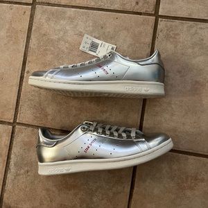 Stan Smith Silver Metallic